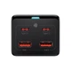 Сетевой удлинитель Baseus PowerStrip 100W 2xUSB-A | 2xUSB-C | AC Black (PSZM000401) - изображение 2
