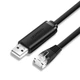 Кабель Ugreen USB-A to Ethernet RJ45 1.5m Black (UGR597BLK) - изображение 1