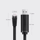 Кабель Ugreen USB-A to Ethernet RJ45 1.5m Black (UGR597BLK) - изображение 10