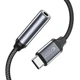 Адаптер Tech-Protect Ultraboost Adapter Type-C to Mini Jack 3.5mm Black (9490713929667) - изображение 2