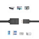 Адаптер Ugreen HDMI to Mini HDMI 4K 60Hz Ethernet HEC ARC 22cm Black (6957303821372) - зображення 12