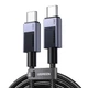 Кабель Ugreen USB-C to USB-C PD 2m Grey (6941876240685) - зображення 1