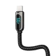 Кабель Baseus Display USB-A to USB-C 66W 1m Black (CASX020001) - изображение 3