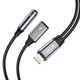 Кабель-адаптер Tech-Protect UltraBoost Lightning to Mini Jack 3.5mm/Lightning Black (9319456607376) - изображение 1