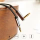Кабель Ugreen AV119 Angled AUX 3.5mm Mini Jack to AUX 3.5mm Mini Jack 1m Black (10597B) - изображение 2
