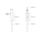 Кабель Ugreen AV119 Angled AUX 3.5mm Mini Jack to AUX 3.5mm Mini Jack 1m Black (10597B) - изображение 7