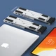 Док-станция для ноутбука Choetech 2xUSB-A/USB-C/HDMI/TF/SD Silver (HUB-M43-SL) - изображение 6