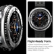 Чохол Spigen Bezel Tune Pro Pilot для Samsung Galaxy Watch 8 Classic 46 mm Silver (ACS10017) - зображення 12