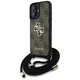 Чохол Guess 4G Big Logo Cord Strap Crossbody для iPhone 16 Brown (GUHCP16SP4GMGCRW) - зображення 1