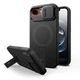 Чехол Tech-Protect Kevlar Aura для iPhone 16e Black with MagSafe (5906302331697) - изображение 1
