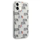 Чохол U.S. Polo Assn Logo Mania Collection для iPhone 12 mini White (USHCP12SPCUSPA6) - зображення 4
