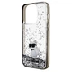 Чохол Karl Lagerfeld Liquid Glitter Choupette для iPhone 14 Pro Transparent (KLHCP14LLKCNSK) - зображення 6