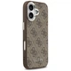 Чохол Guess 4G Classic Logo для iPhone 17 Brown with MagSafe (GUHMP17SP4GSSMCW) - зображення 4