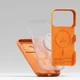 Чехол Ringke Silicone Magnetic для iPhone 17 Pro Max Tangerine with MagSafe (8800328810464) - изображение 6