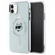 Чохол Karl Lagerfeld IML Metal Choupette Head для iPhone 11 | XR Transparent/White with MagSafe (KLHMN61HLSCHH) - зображення 1