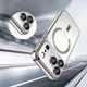 Чехол Tech-Protect MagFlex для iPhone 17 Pro Max Shiny Silver with MagSafe (5906302334605) - изображение 4