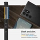 Чехол Spigen для Samsung Galaxy S22 Ultra Liquid Air Matte Black (ACS03915) - изображение 8