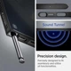 Чехол Spigen для Samsung Galaxy S22 Ultra Liquid Air Matte Black (ACS03915) - изображение 10