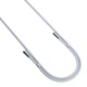 Универсальный шнурок 3mk EasyClip Grey with Silver Metal (5903108568647) - изображение 10