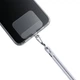 Универсальный шнурок 3mk EasyClip Grey with Silver Metal (5903108568647) - изображение 11