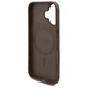 Чохол Guess 4G Flowers Print для iPhone 16 Brown with MagSafe (GUHMP16SP4ROPEMCW) - зображення 7