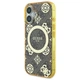 Чохол Guess IML Peony On 4G Background для iPhone 16 Brown with MagSafe (GUHMP16SH4PYEEW) - зображення 2