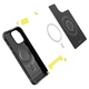 Чохол Spigen Rugged Armor для iPhone 14 Pro Max Matte Black with MagSafe (ACS04812) - зображення 7