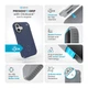 Чохол Speck Presidio2 Grip ClickLock для iPhone 16 Coastal Blue Dust Grey with MagSafe (150689-3206) - зображення 3