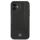 Чохол Mercedes для iPhone 12 mini Leather Perforated Area Black (MEHCP12SCDOBK) - зображення 3