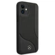 Чохол Mercedes для iPhone 12 mini Leather Perforated Area Black (MEHCP12SCDOBK) - зображення 4