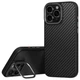 Чохол UNIQ Keva Max для iPhone 16 Pro Max Carbon Black with MagSafe (UNIQ-IP6.9P(2024)-KEVMMBLK) - зображення 3