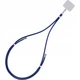 Универсальный шнурок 3mk EasyClip Dark Blue with Silver Metal (5903108568616) - изображение 7