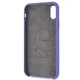 Чохол Karl Lagerfeld Silicone для iPhone X | XS Violet (KLHCPXSLVOG) - зображення 4