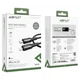 Кабель ACEFAST C4-01 Type-C to iP 3A, 30W, 1.8m, nylon, zinc connectors, Black (6974316281306) (20157) - изображение 2