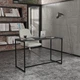 Письмовий стіл комп'ютерний Liner Loft графіт Knap. Столи робочі письмові лофт для дому та офісу - зображення 1