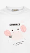 Костюм футболка+шорты для девочки ALG 525760 110 см Бело-пудровый shop (2000999490217) - изображение 3