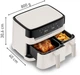 Мультипечь Tefal Dual Easy Fry EY901AE0 - изображение 2
