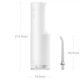 Ирригатор MiJia Flusher Oral Irrigator F300 White - изображение 7