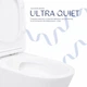 Унітаз підлоговий Qtap Arvin Ultra Quiet 630×350×795 мм з сидінням Soft-close, White QTARV27W49259 - изображение 5