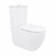 Унітаз-компакт Qtap Aquarius Ultra Quiet підлоговий з санфаянсу з сидінням Slim Soft-close (QTAQAW27W49262) - зображення 1