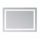 Зеркало настенное прямоугольное Lidz Kubis (KU2) 1200х800 мм с LED, антизапотеванием и сенсором (LDKUB120080049007) - изображение 4