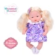 Дитяча м'яконабивна лялька M 5881 I UA (Violet) 33 см, музичні ефекти - зображення 2