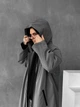 Дощовик вітрівка мембранна водонепроникна Vetements 392942 XL графітова - зображення 7