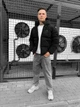 Мужская зимняя теплая куртка пуховик Sane до -20° 328421 XL черный - изображение 1
