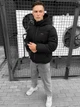 Мужская зимняя теплая куртка пуховик Sane до -20° 328421 XL черный - изображение 2