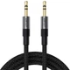 Аудио кабель Aux Acefast J10 (1m) Black - изображение 1
