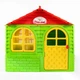 Будинок зі шторками DOLONI-TOYS 02550/3 (пластиковий) зелений з червоним - зображення 2