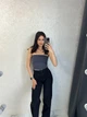 Топ женский базовый графитовый 42-46 р1543.901 - изображение 4