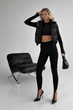 Легінси Jadone Fashion Лейс XS чорний - зображення 2