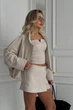 Бомбер Jadone Fashion Трім ONE SIZE молочний - зображення 5